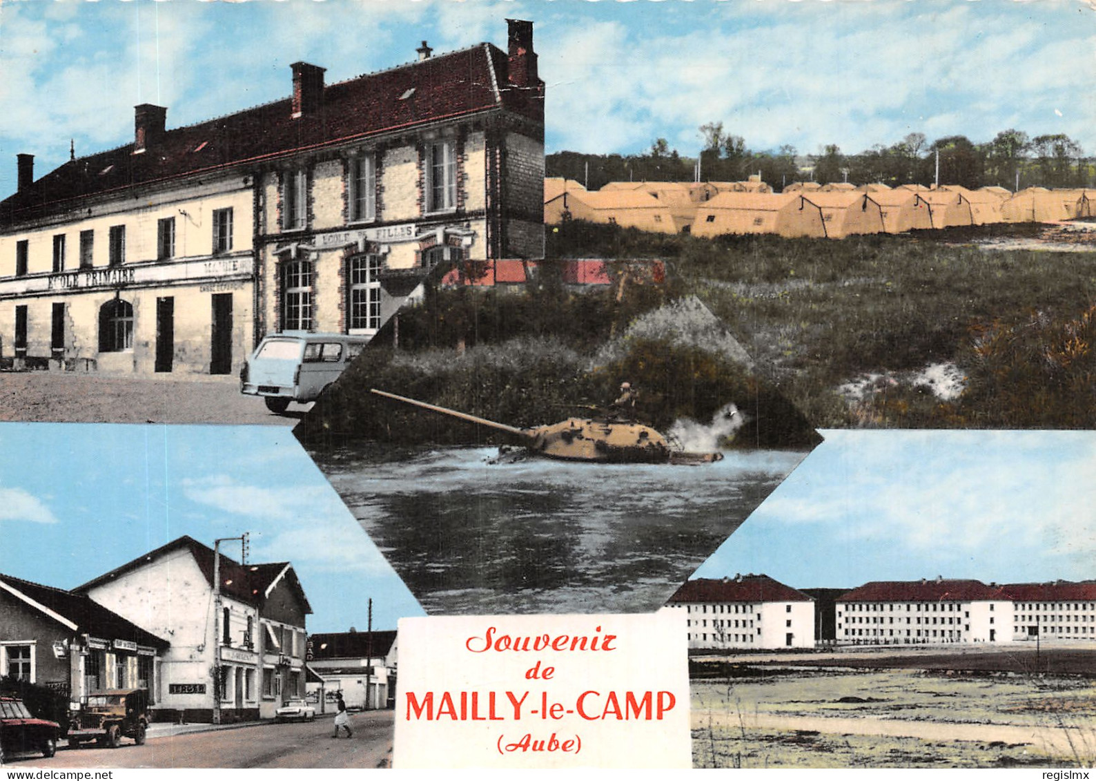 10-MAILLY LE CAMP-N°2110-C/0029 - Mailly-le-Camp