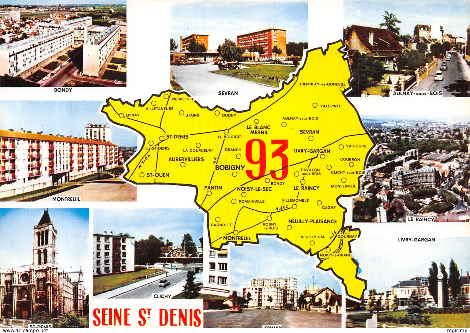 93-SEINE SAINT DENIS-N°2112-A/0015 - Sonstige & Ohne Zuordnung