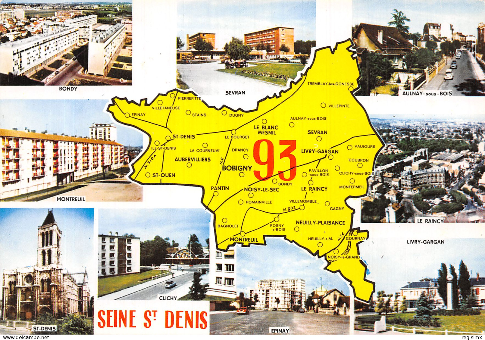 93-SEINE SAINT DENIS-N°2112-A/0007 - Other & Unclassified