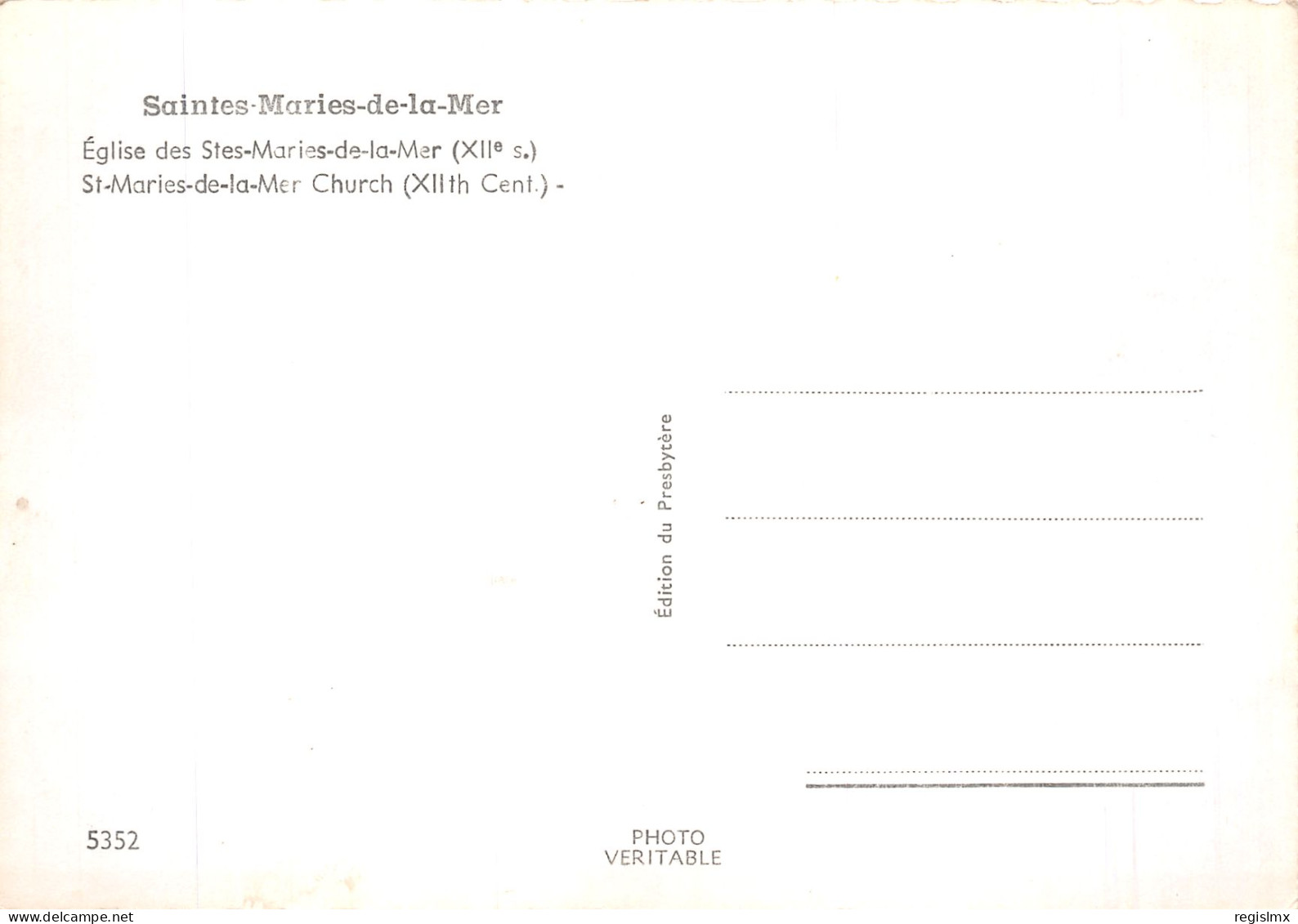 13-SAINTES MARIES DE LA MER-N°2112-C/0151 - Saintes Maries De La Mer