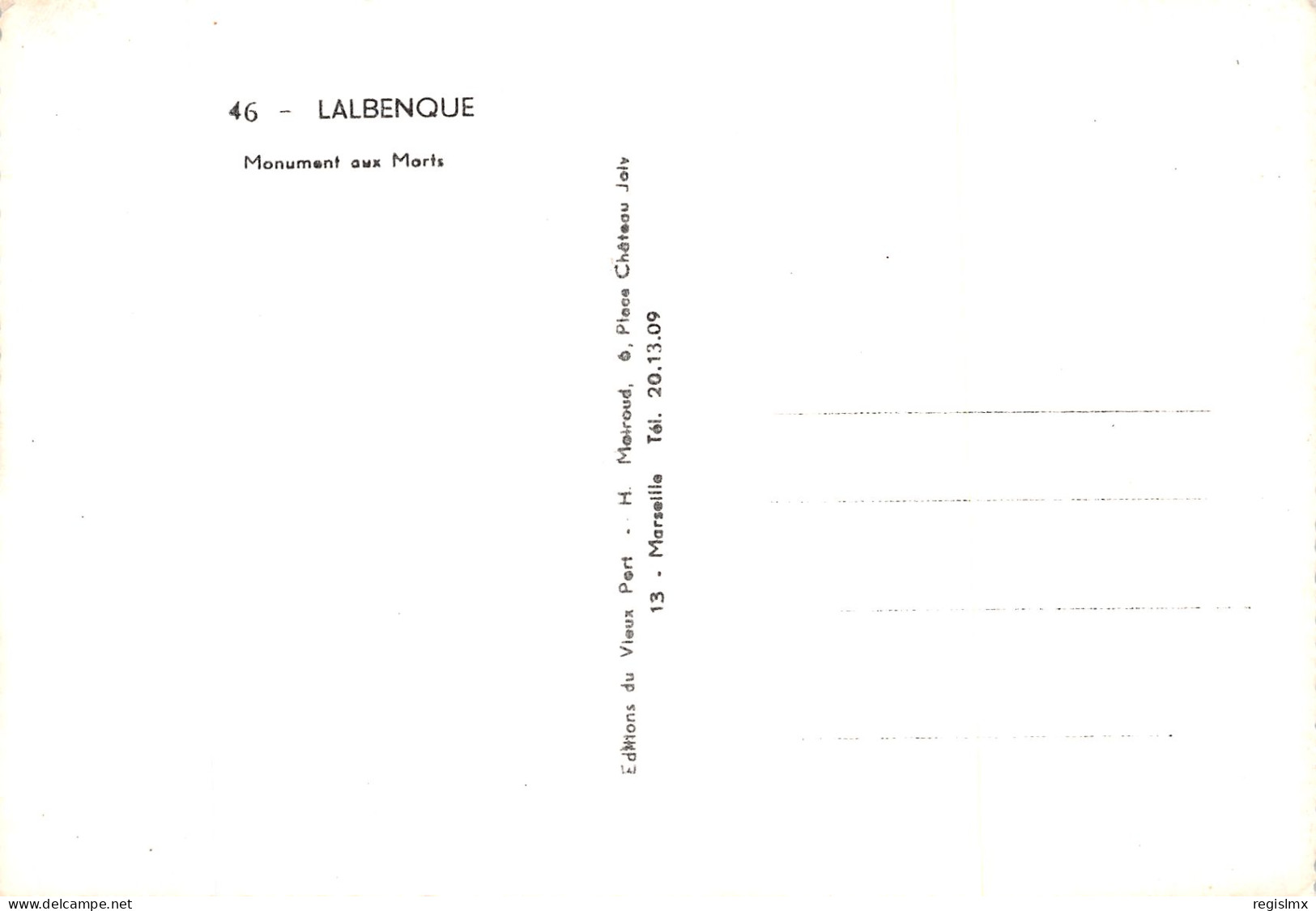 46-LALBENQUE-N°2112-B/0157 - Other & Unclassified
