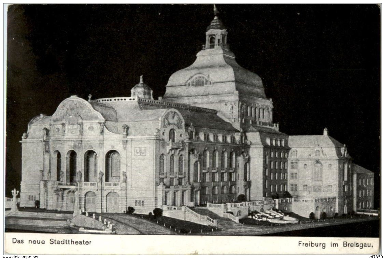 Freiburg Im Breisgau - Das Neue Stadttheater - Freiburg I. Br.