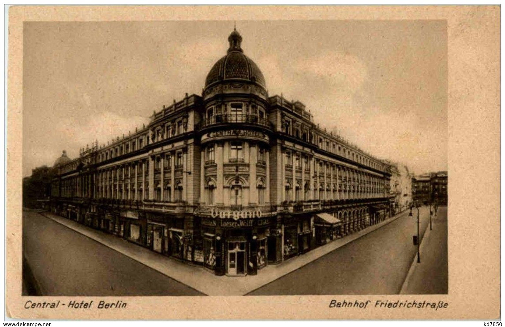 Berlin - Central Hotel - Bahnhof Friedrichstrasse - Other & Unclassified