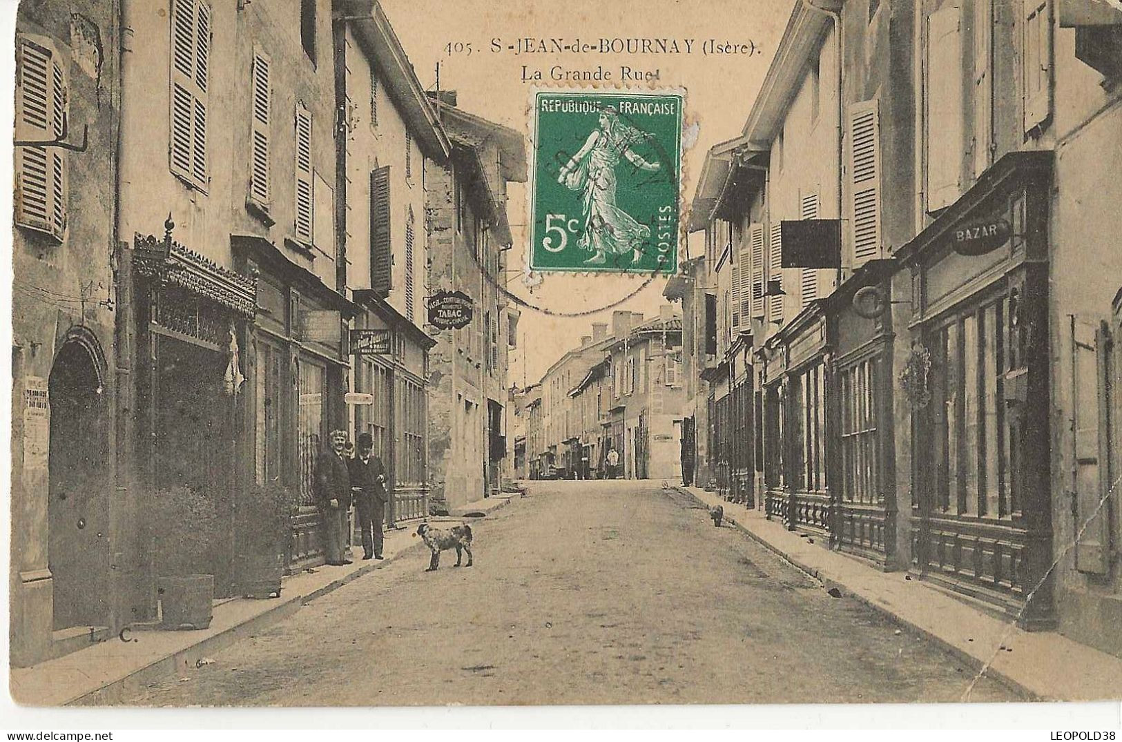 Saint Jean De Bournay La Grande Rue - Saint-Jean-de-Bournay