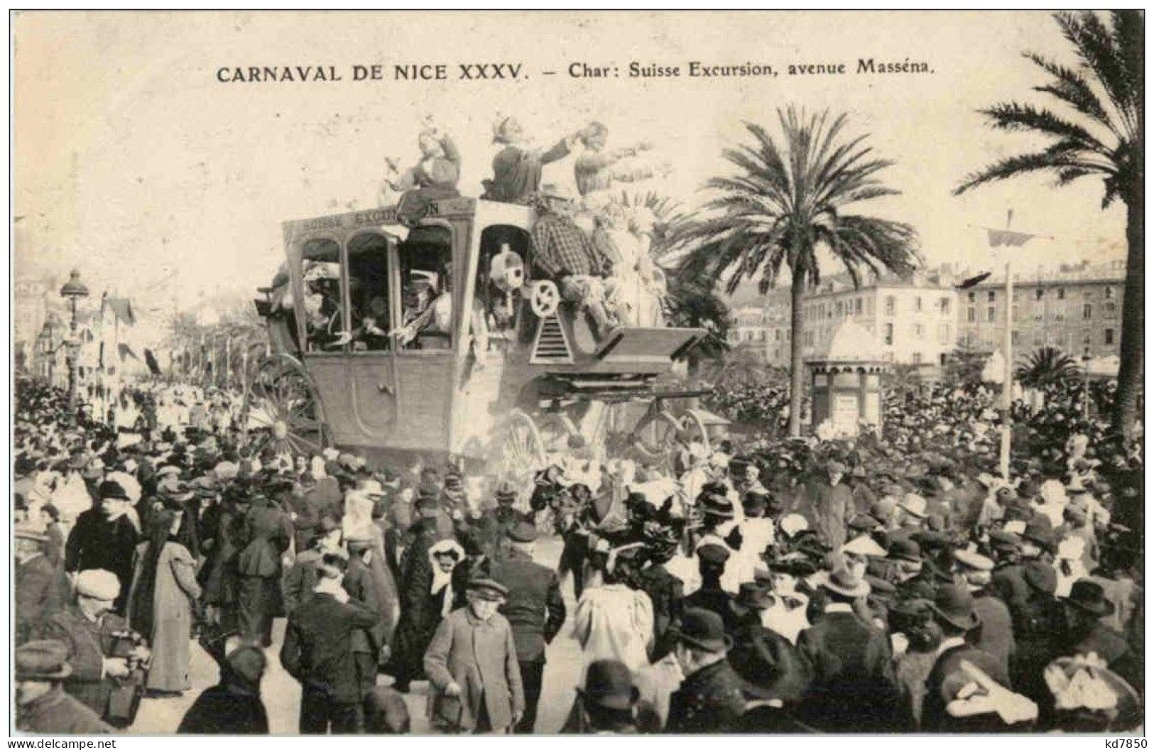 Carneval De Nice 1907 - Autres & Non Classés