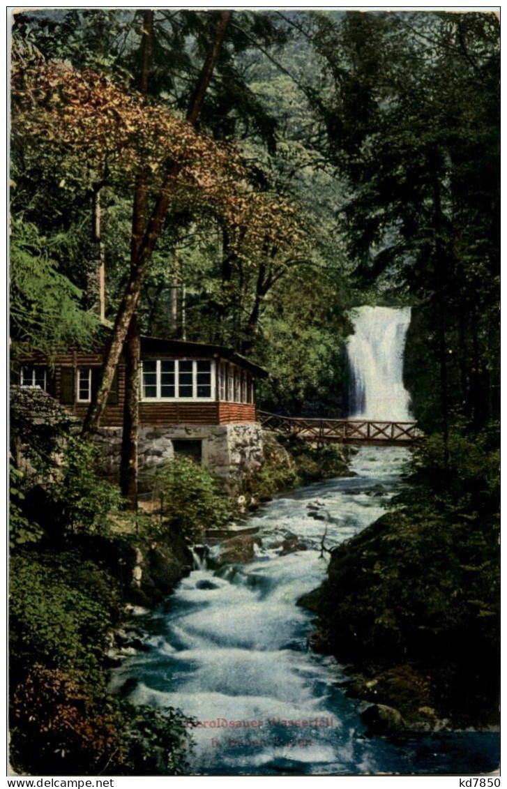 Geroldsauer Wasserfall Bei Baden-Baden - Baden-Baden