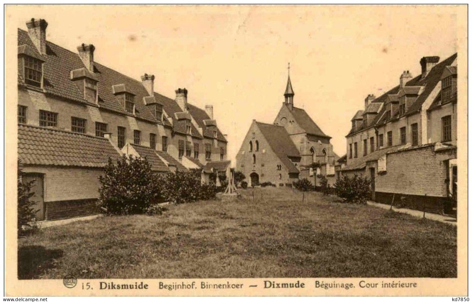 Dixmude - Beguinage Cour Interieure - Diksmuide