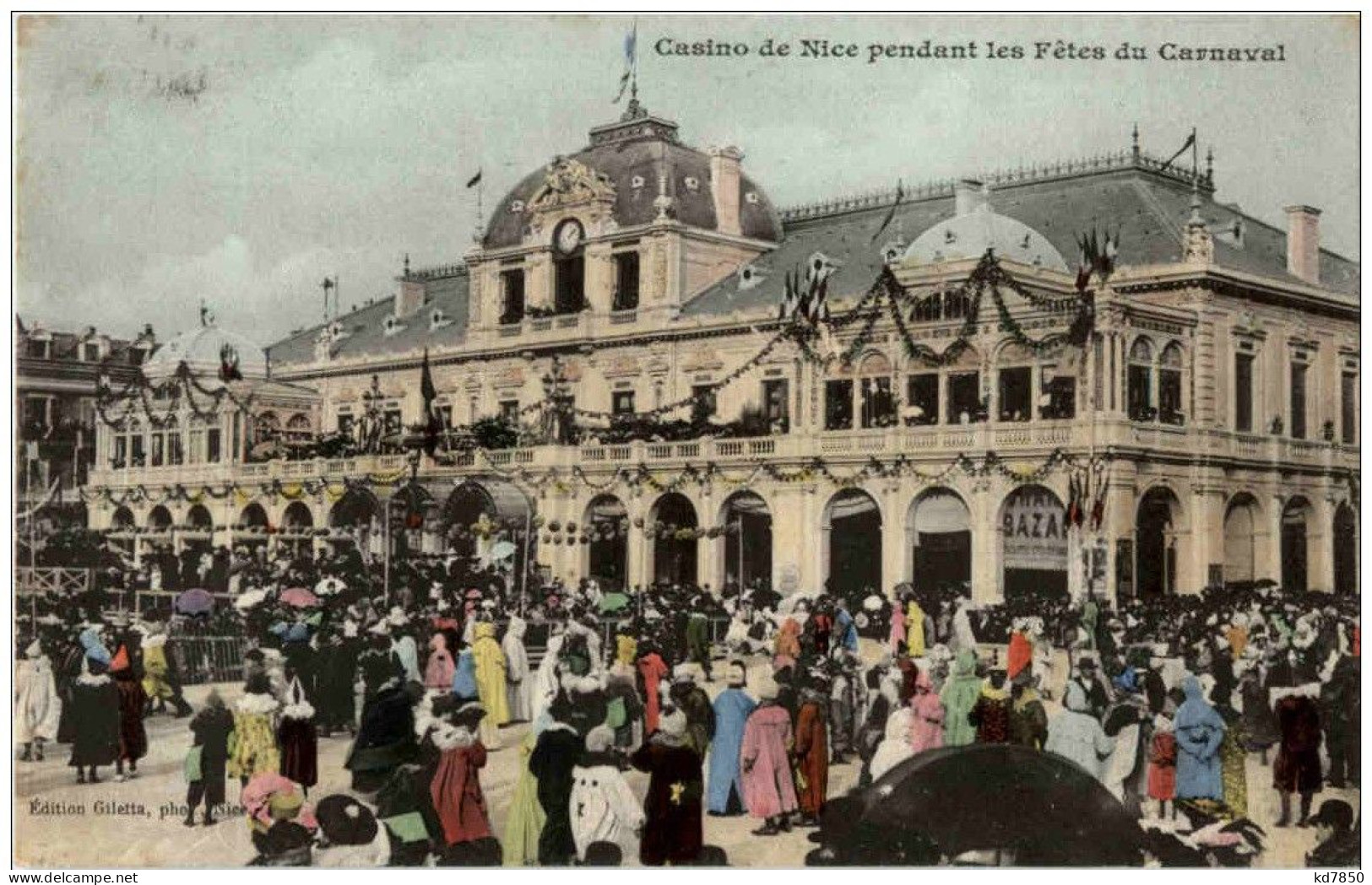 Casino De Nice Pendant Les Fetes Du Carnaval - Otros & Sin Clasificación