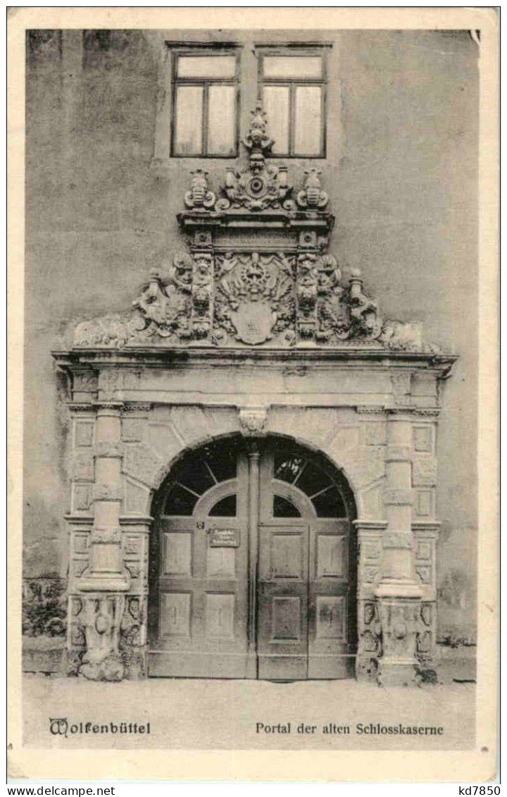 Wolfenbüttel - Portal Der Alten Schlosskaserne - Wolfenbüttel
