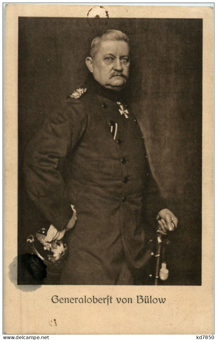 Generaloberst Von Bülow - Personajes