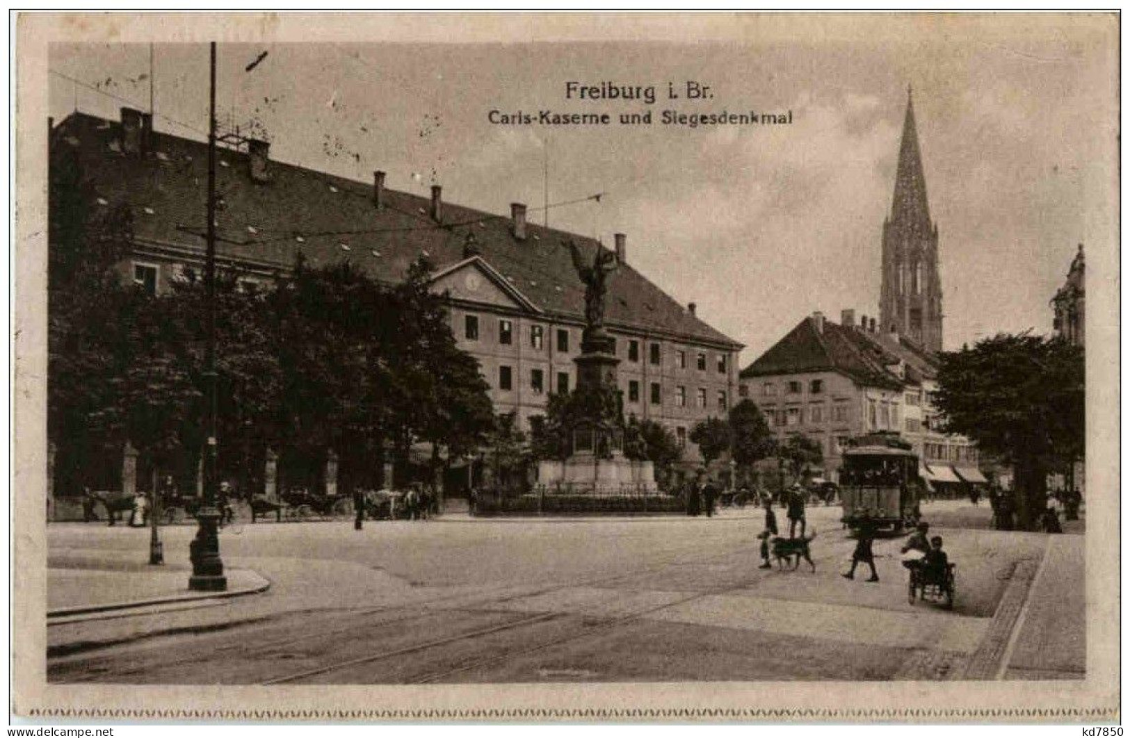 Freiburg Im Breisgau - Carls Kaserne Und Siegesdenkmal - Freiburg I. Br.