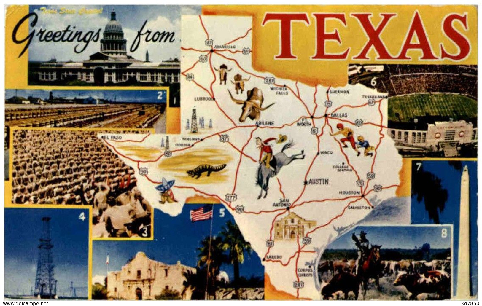 Greetings From TexAS - Sonstige & Ohne Zuordnung