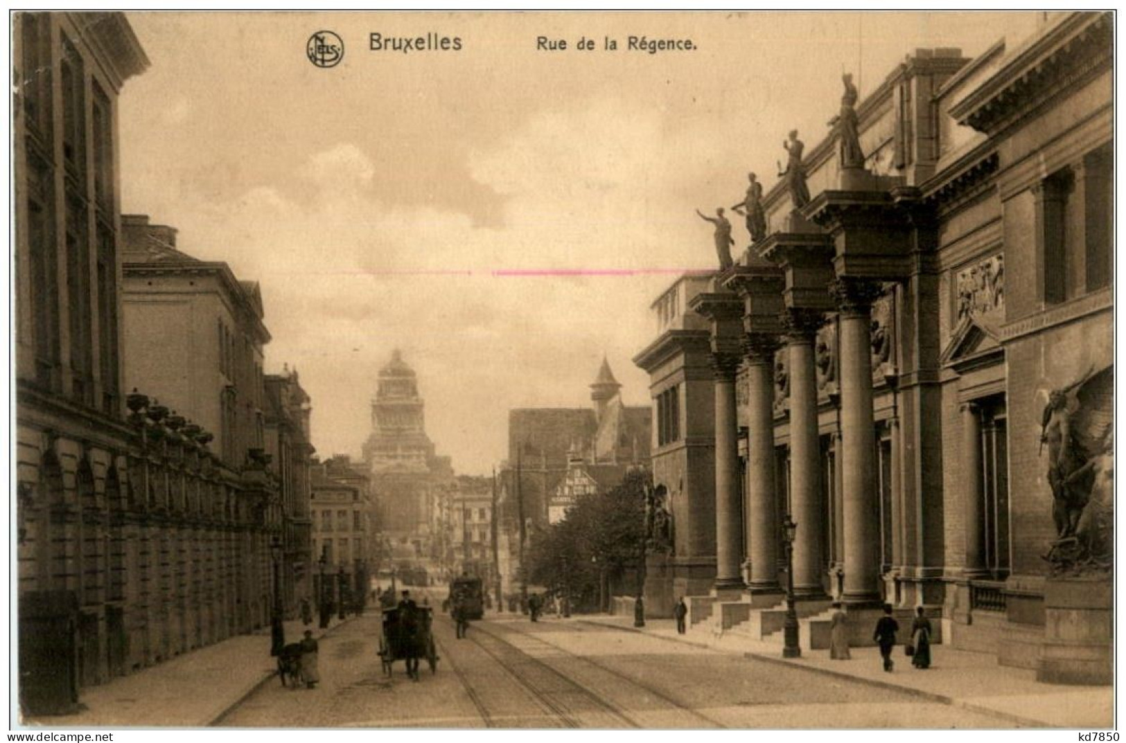 Bruxelles - Rue De La Regence - Sonstige & Ohne Zuordnung