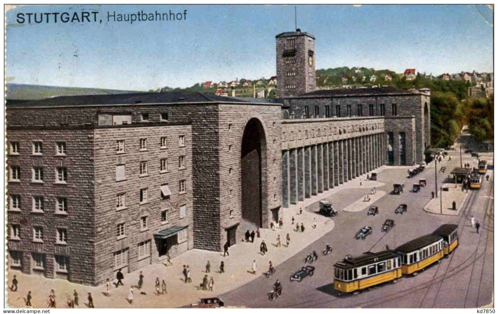 Stuttgart - Hauptbahnhof Mit Strassenbahn - Stuttgart