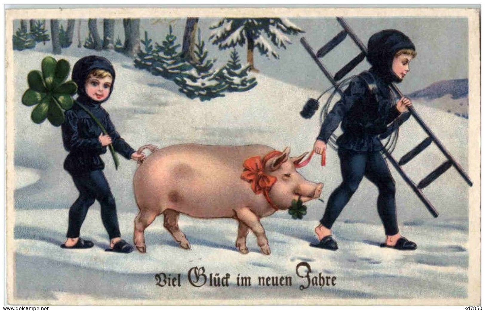 Schwein - Schornsteinfeger - Pigs