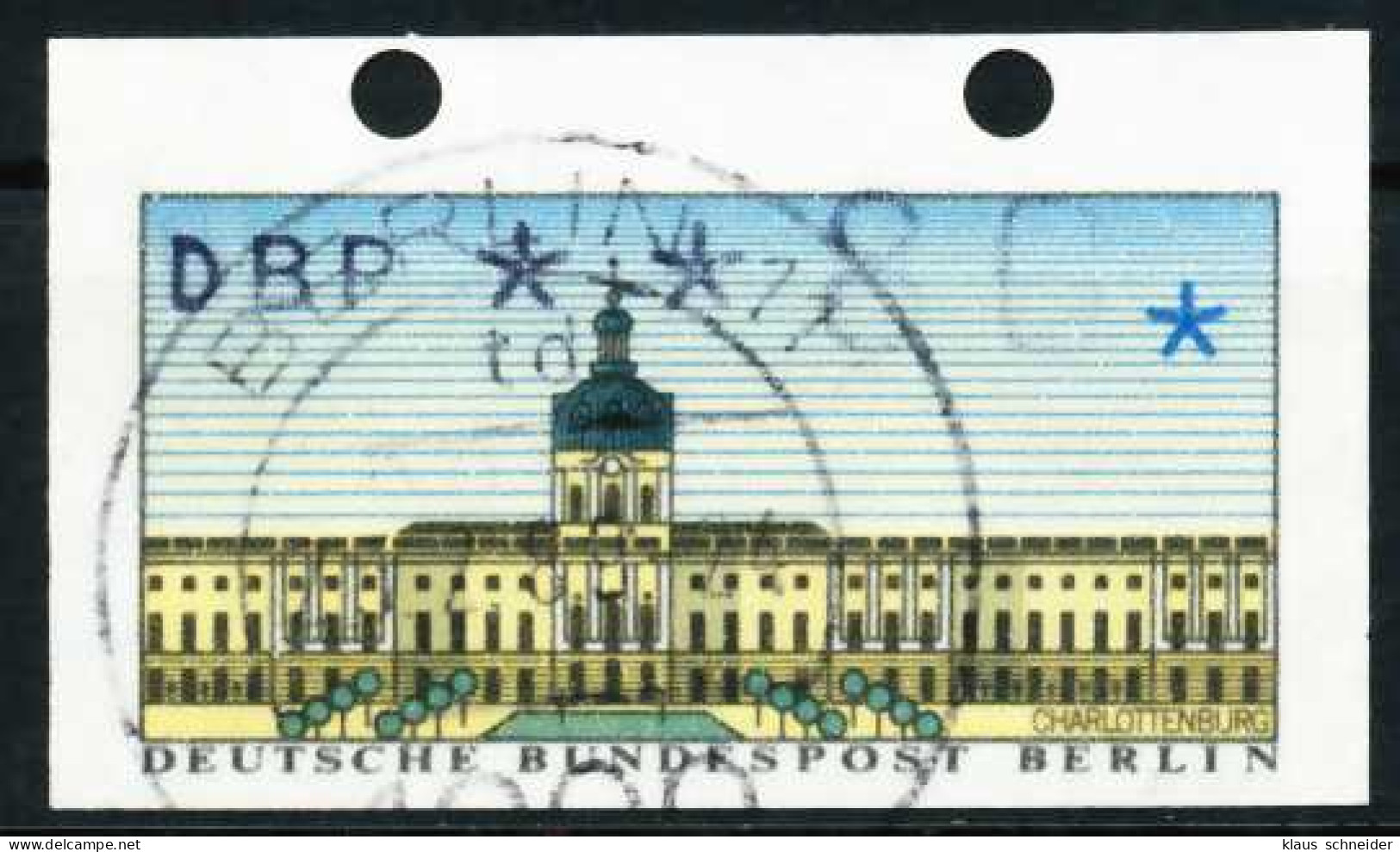 BERLIN ATM 1987 Nr 1-080 Zentrisch Gestempelt X636B2A - Oblitérés