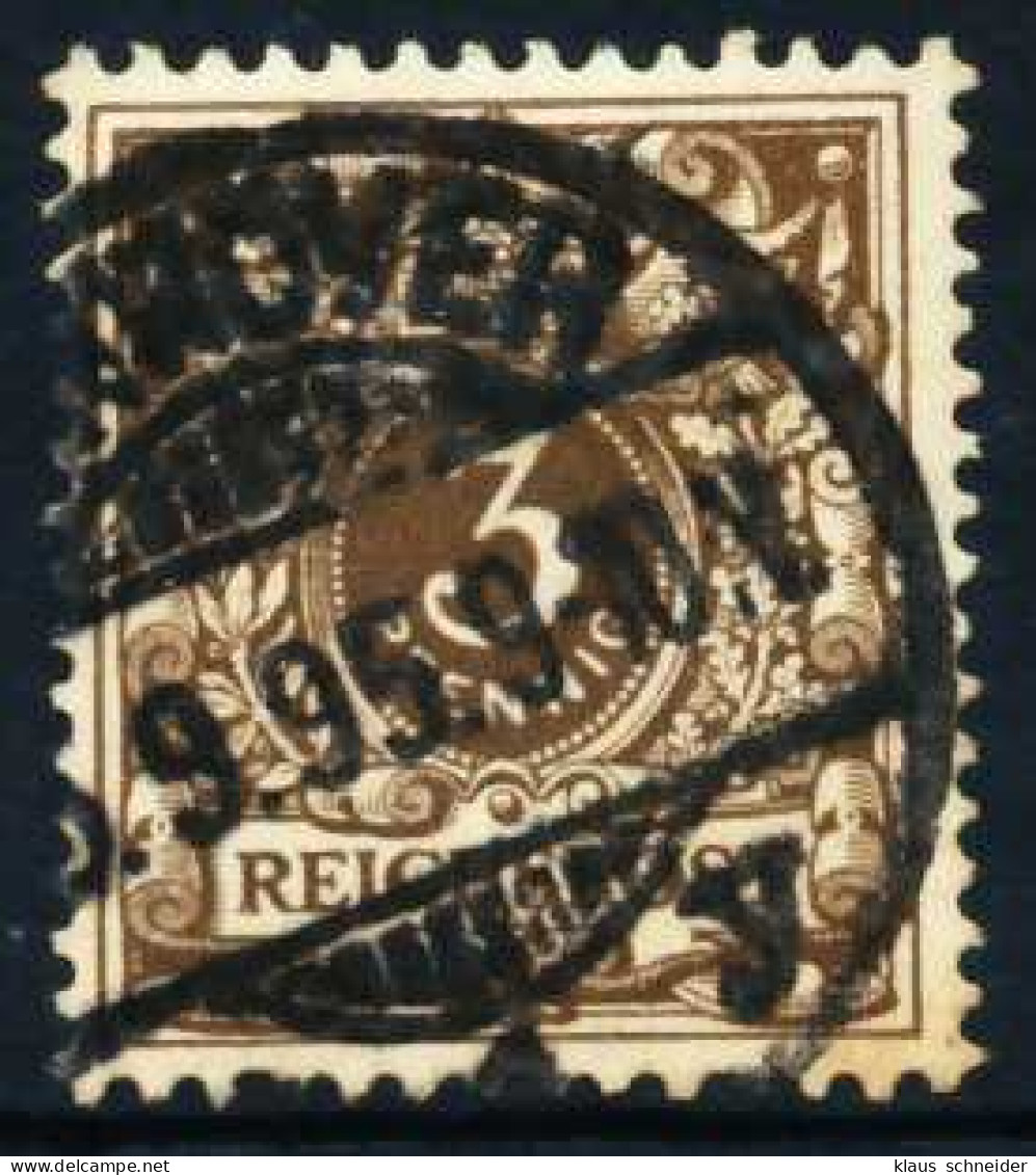 D-REICH K A Nr 45b Zentrisch Gestempelt X68ADCE - Used Stamps