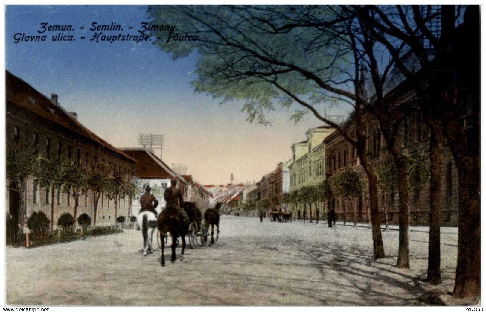 Semlin - Hauptstrasse - Serbia