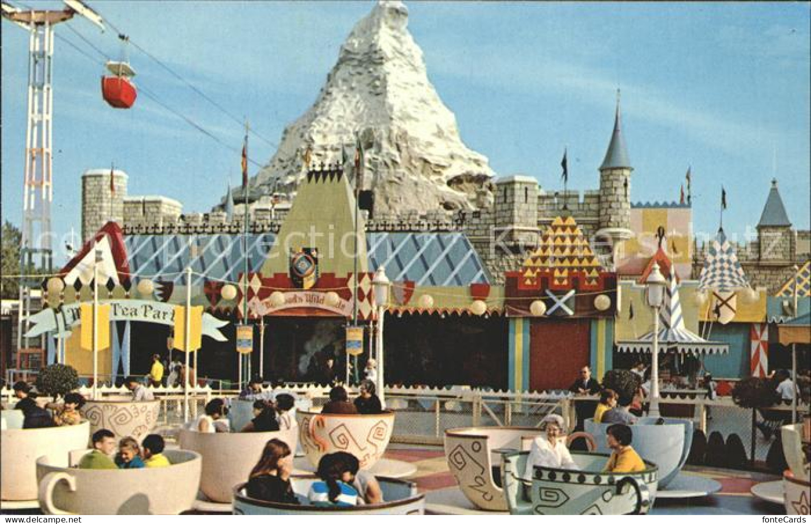 11778054 Disneyland_California Mad Tea Party Matterhorn  - Other & Unclassified