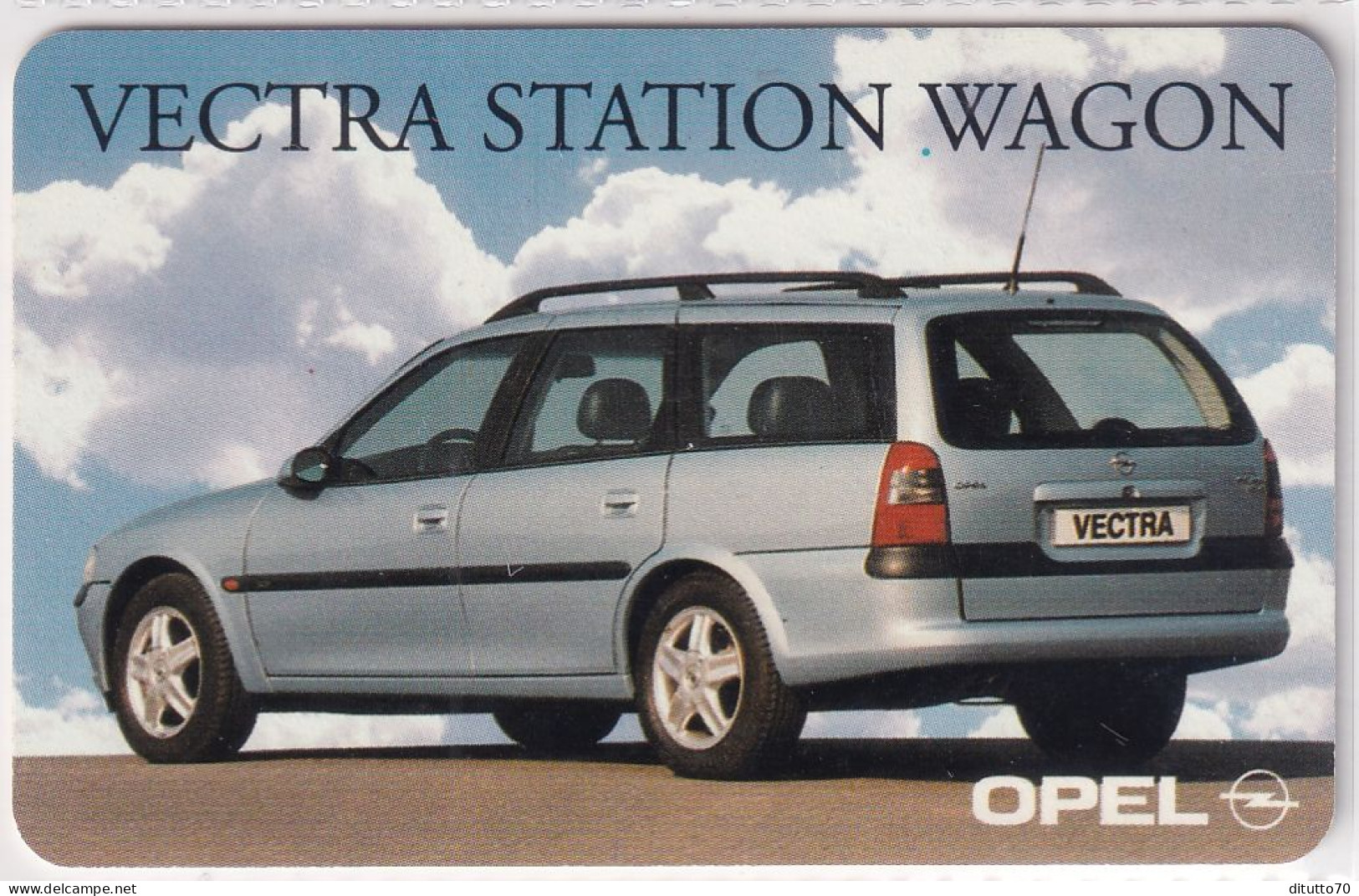 Calendarietto - Opel Vectra Station Wangon - G.a.l.a. - Orvieto - Anno 1997 - Formato Piccolo : 1991-00