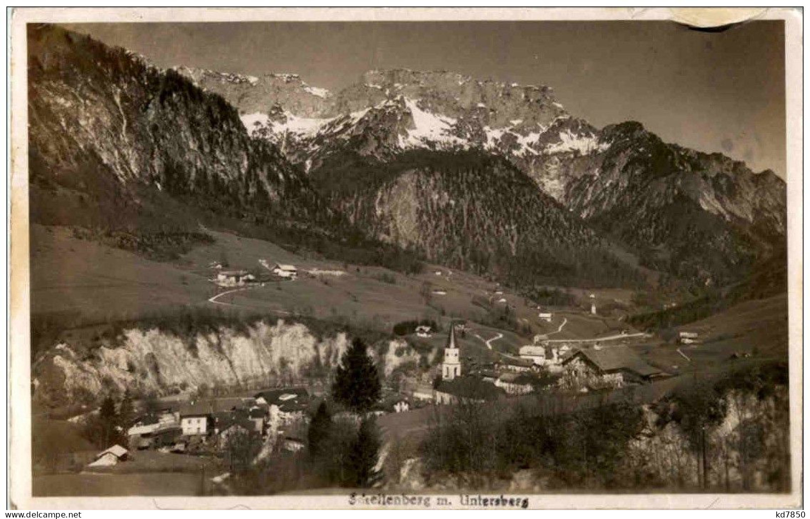 Schellenberg Mit Untersberg - Liechtenstein