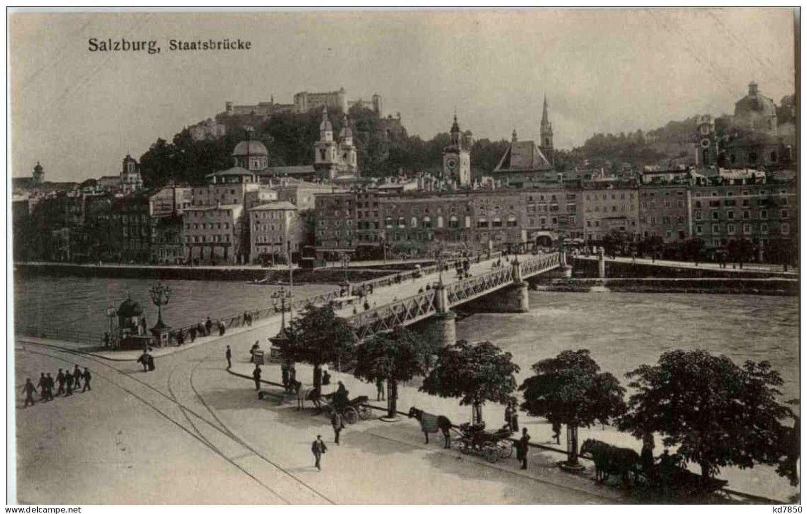 Salzburg - Staatsbrücke - Salzburg Stadt