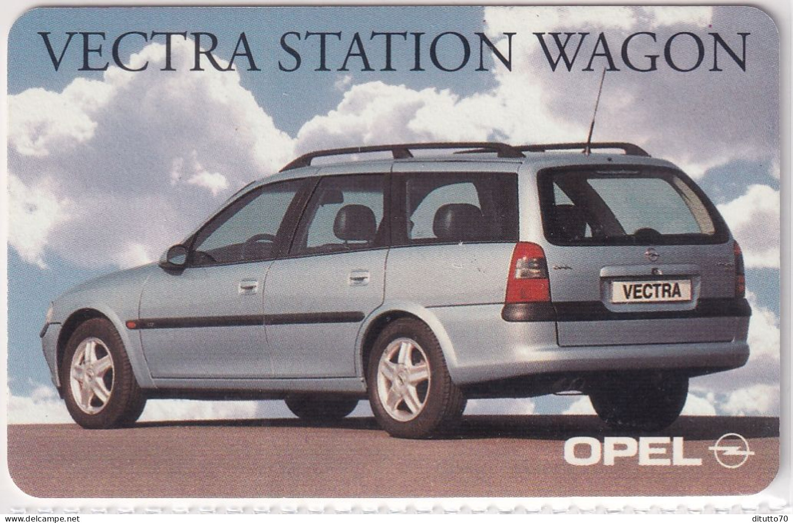 Calendarietto - Opel Vectra Station Wangon - Rivauto - Giarre - Catania - Anno 1997 - Small : 1991-00