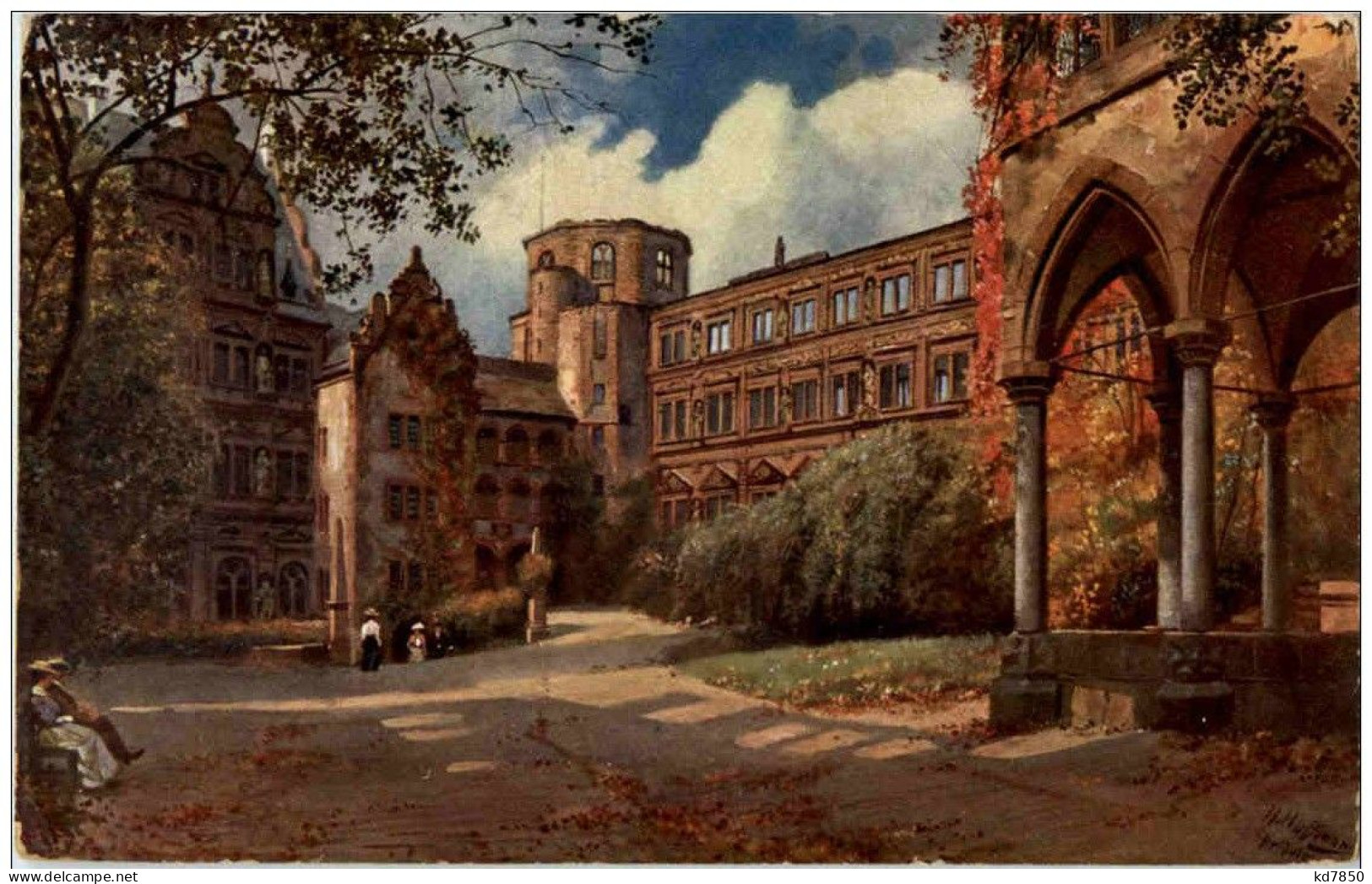 Heiudelberg Schloss - H. Hoffmann - Heidelberg