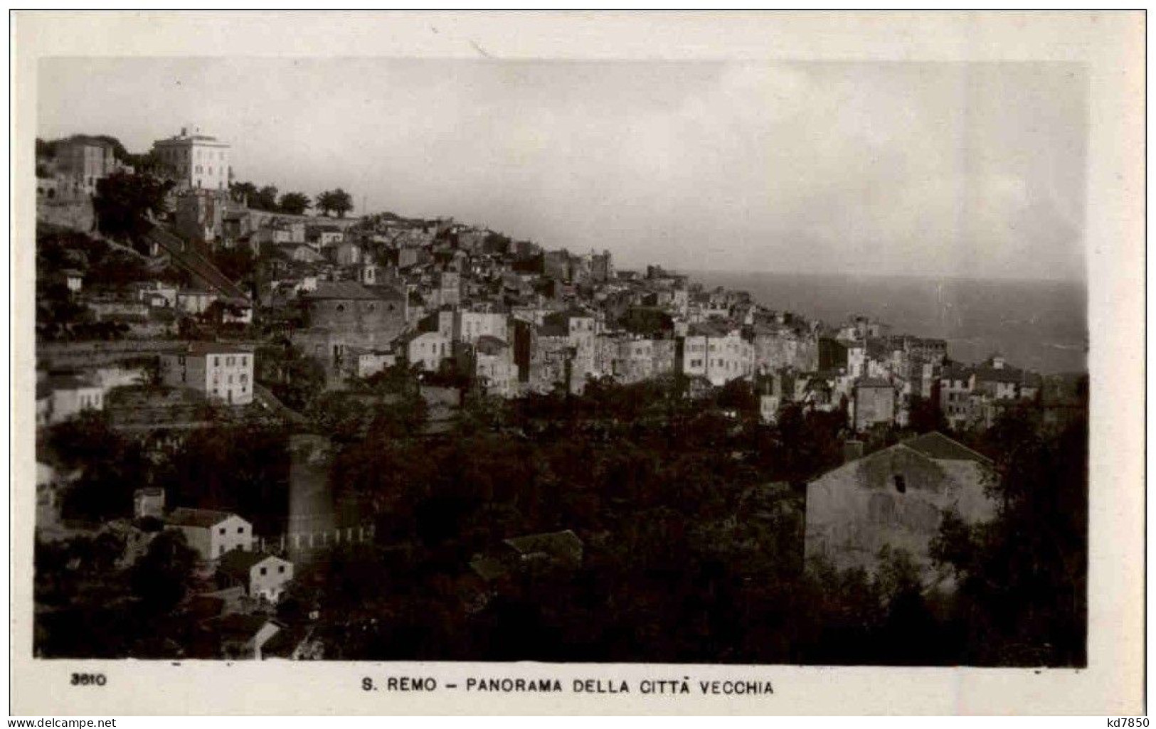 San Remo - Panorama Della Citta Vecchia - San Remo