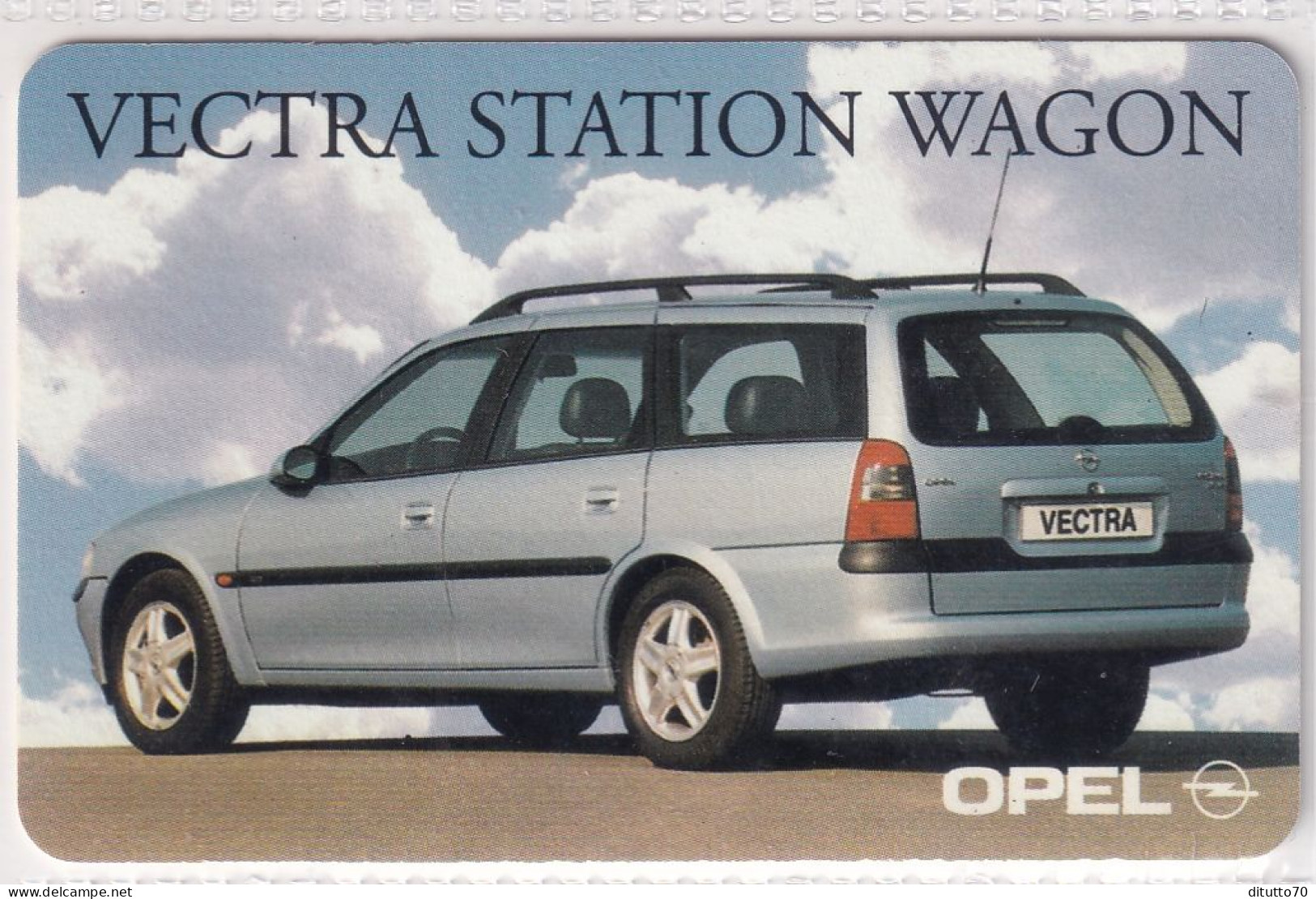 Calendarietto - Opel Vectra Station Wangon - Sis - Padova - Anno 1997 - Petit Format : 1991-00