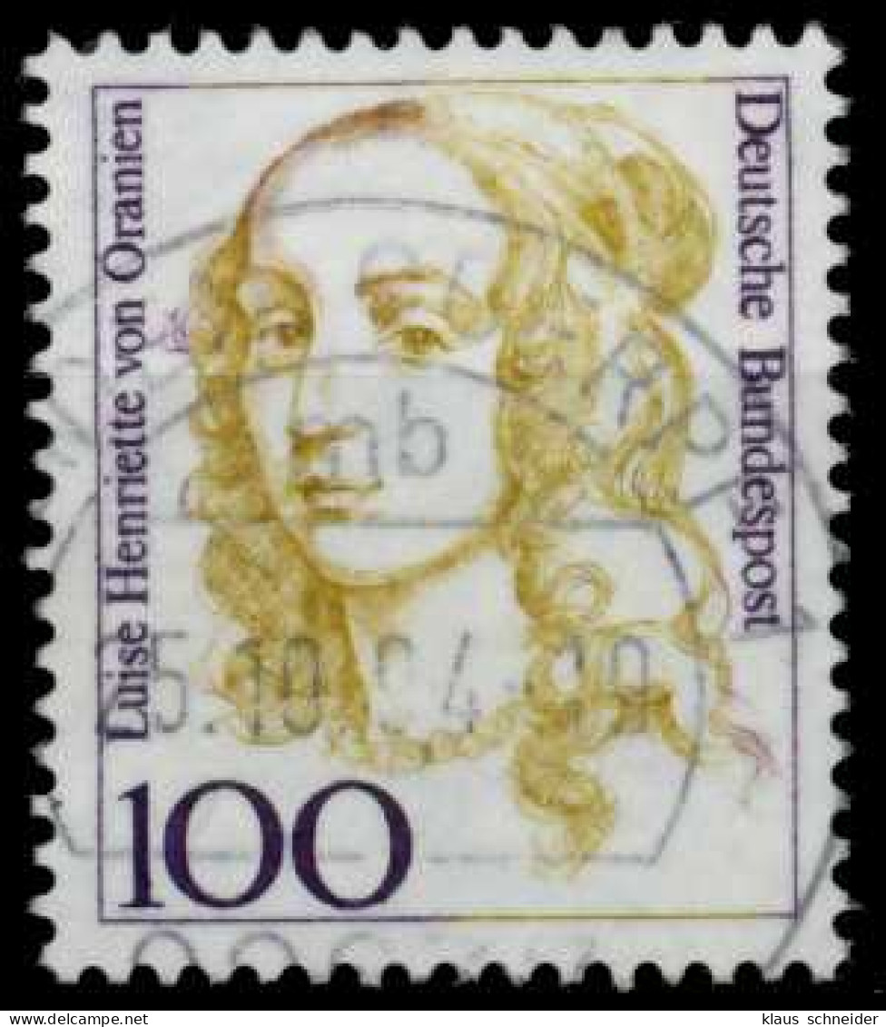 BRD DS FRAUEN Nr 1756 Zentrisch Gestempelt X78FDAE - Used Stamps