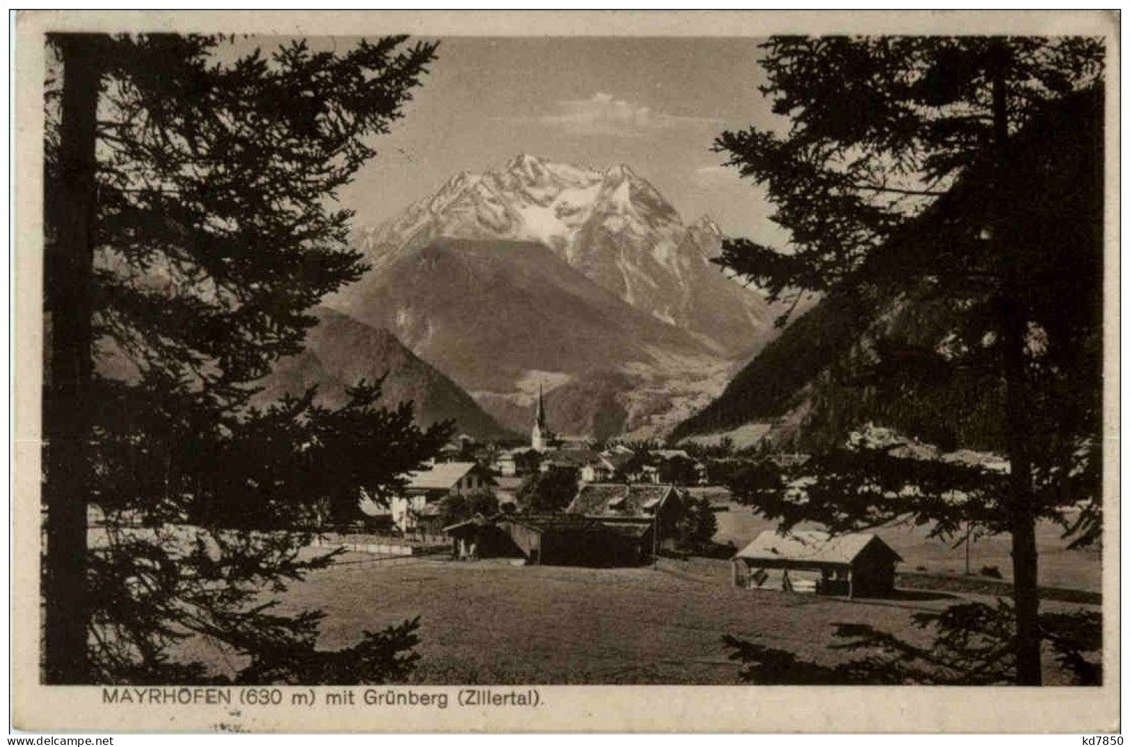 Mayrhofen Mit Grünberg - Zillertal