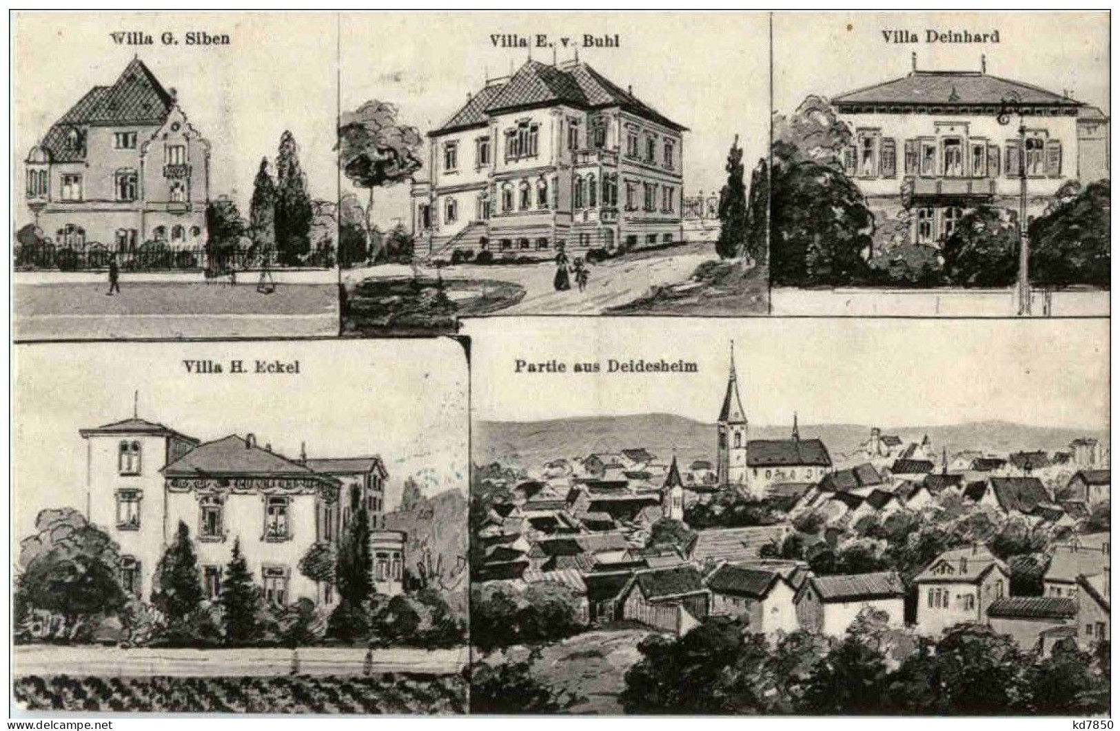 Deidesheim - Pernat Karte - Deidesheim