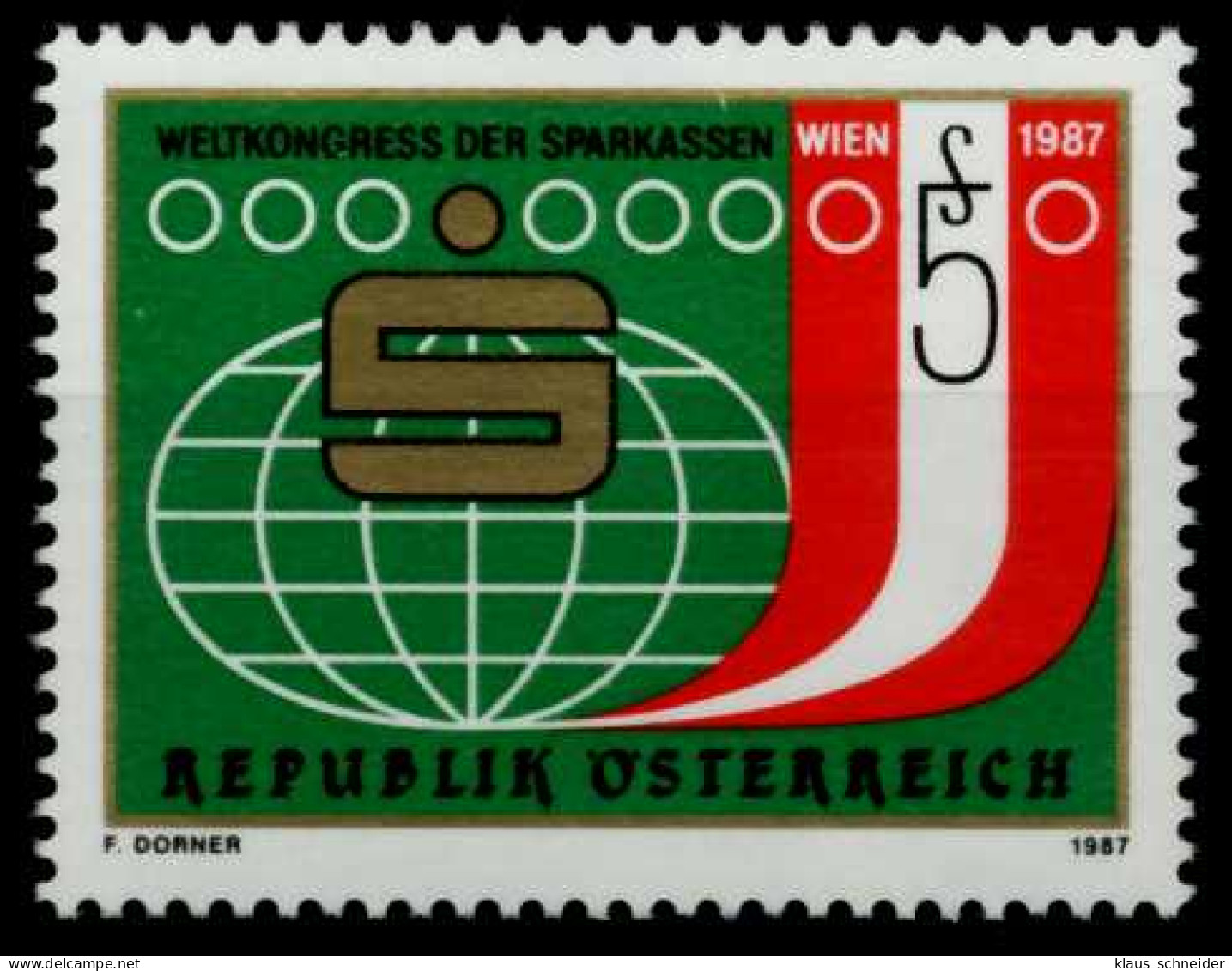 ÖSTERREICH 1987 Nr 1898 Postfrisch S58FBFA - Ungebraucht