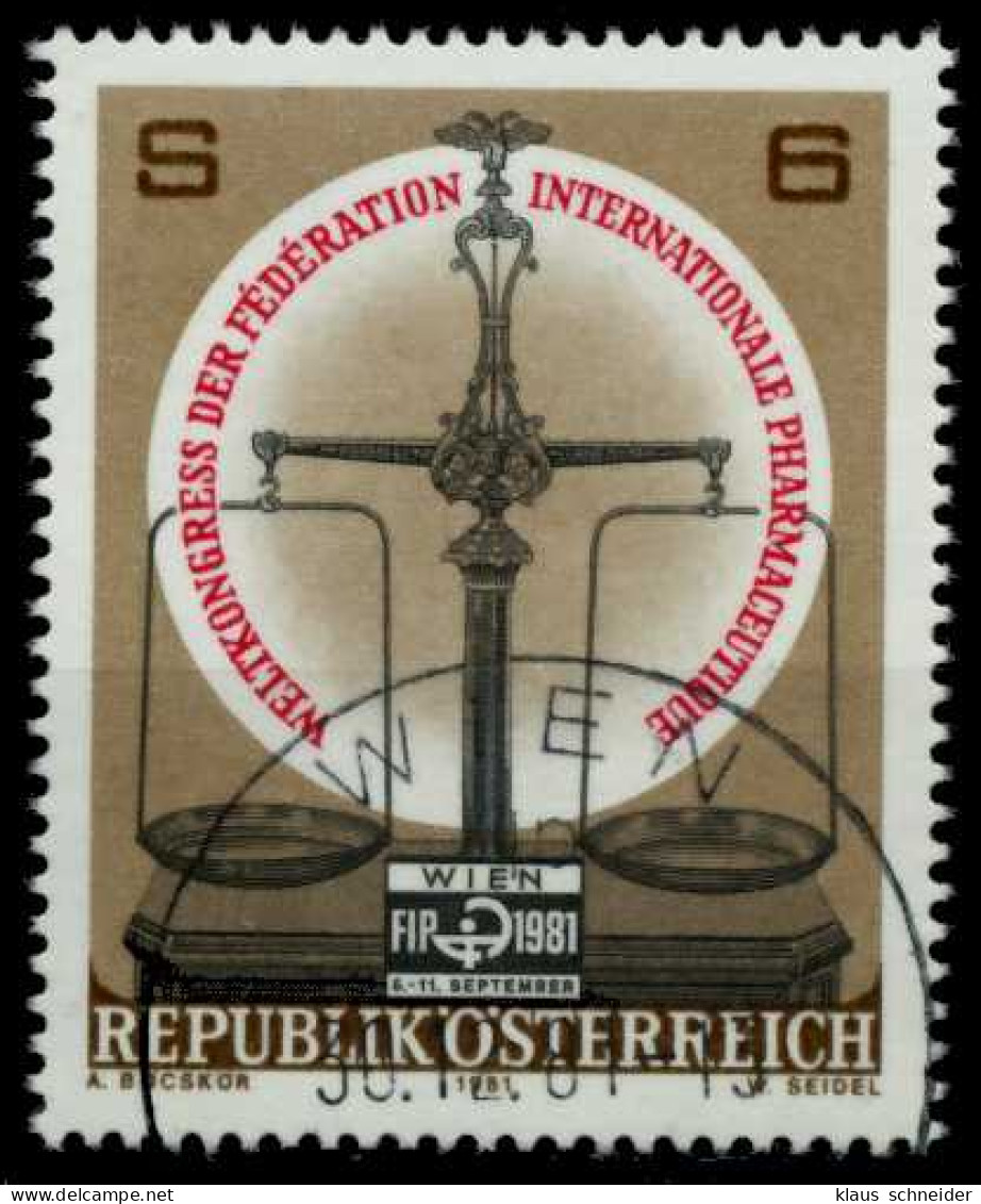 ÖSTERREICH 1981 Nr 1679 Zentrisch Gestempelt X7F331A - Used Stamps