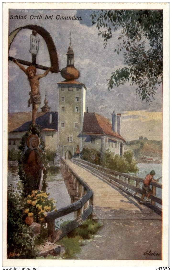 Schloss Orth Bei Gmunden - Künstlerkarte - Gmunden