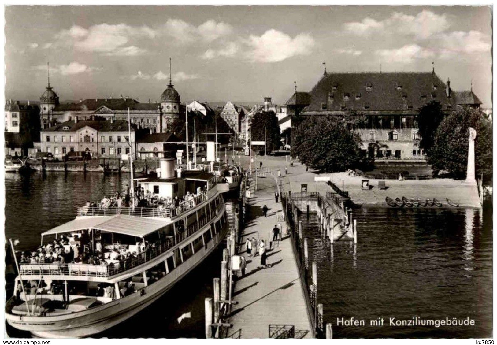 Konstanz - Hafen Mit Konziliumgebäude - Konstanz