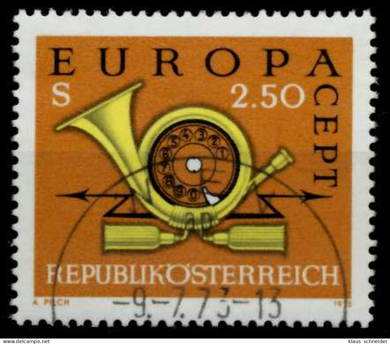 ÖSTERREICH 1973 Nr 1416 Zentrisch Gestempelt X80250E - Gebraucht