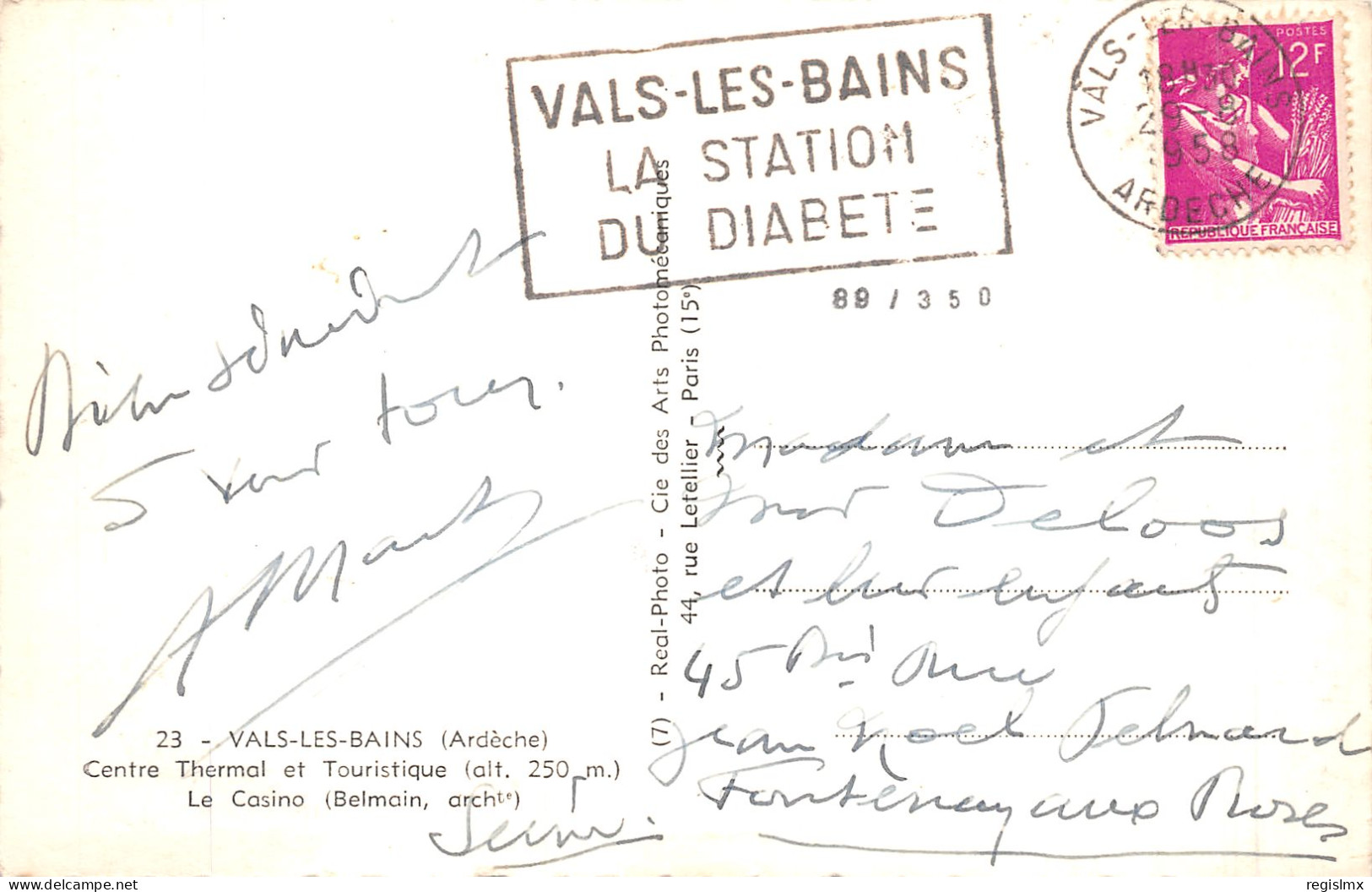 07-VALS LES BAINS-N°2115-A/0293 - Vals Les Bains