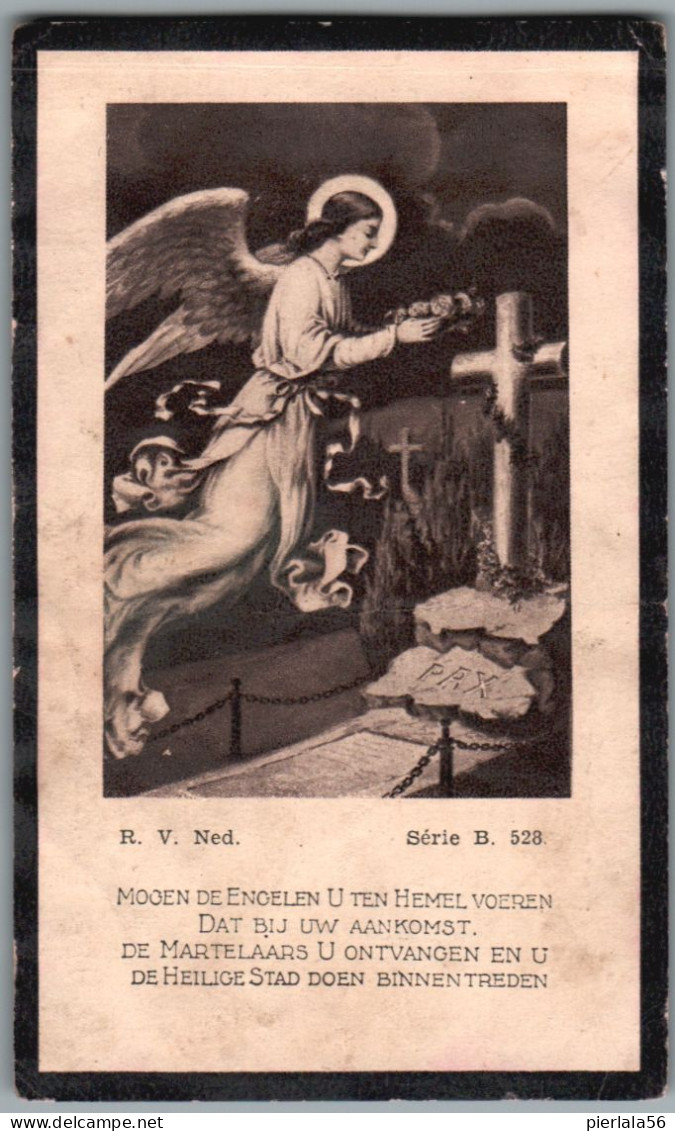 Bidprentje Nazareth - Van Renterghem Maria Ida Elisabeth (1916-1934) - Devotieprenten