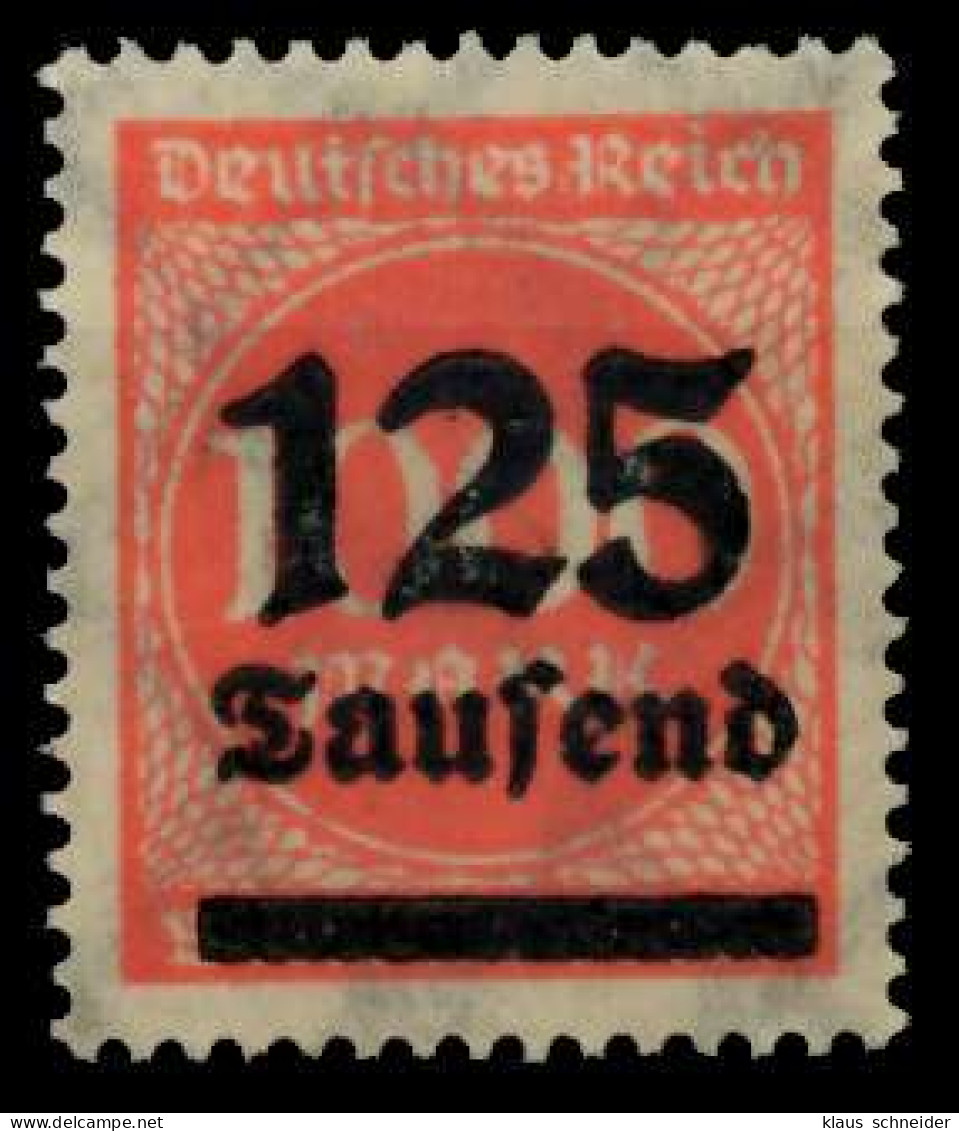 D-REICH INFLA Nr 291a Postfrisch X87155E - Ungebraucht