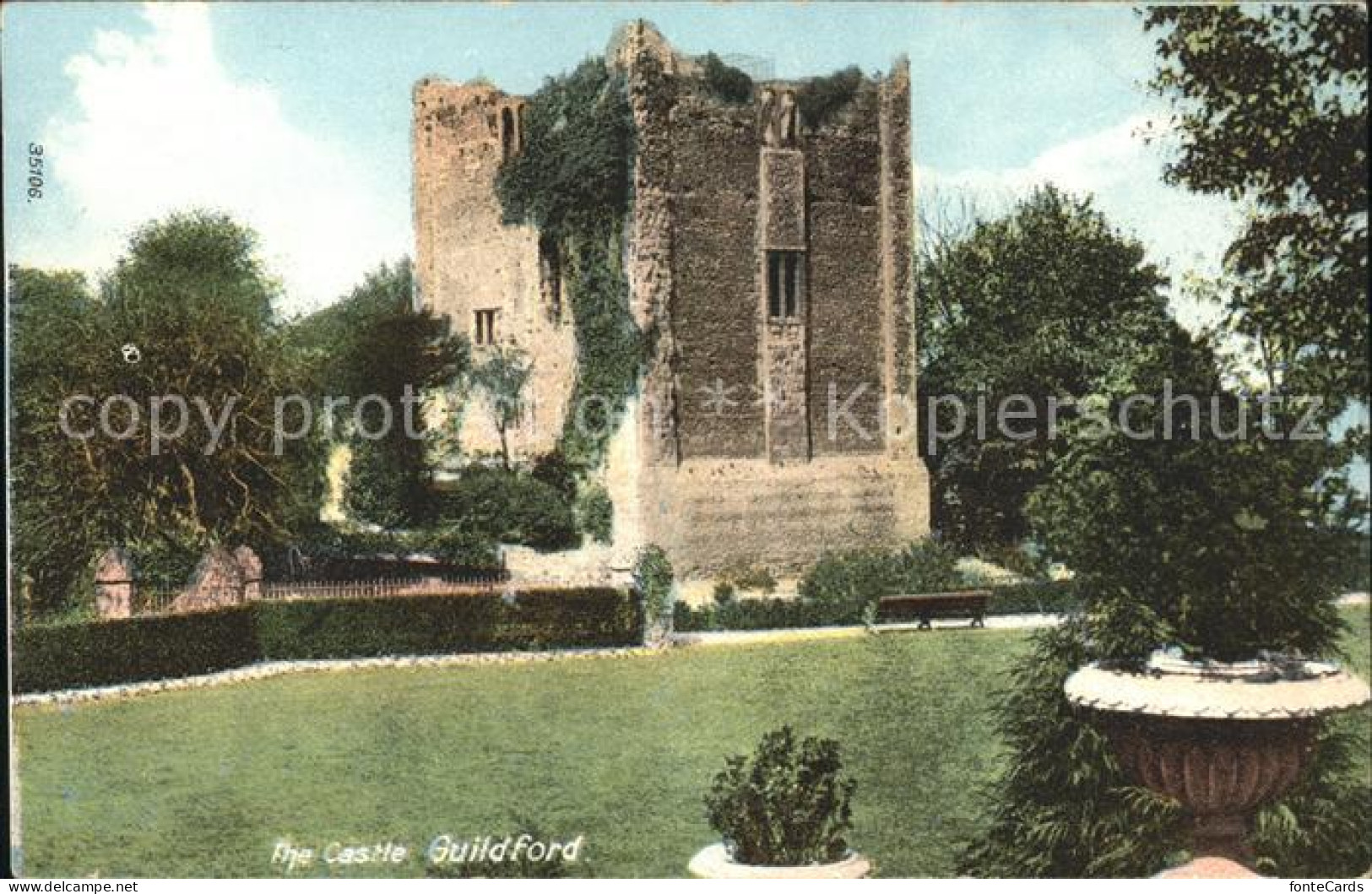 11777862 Guildford Castle Ruins Frith's Series Guildford - Surrey