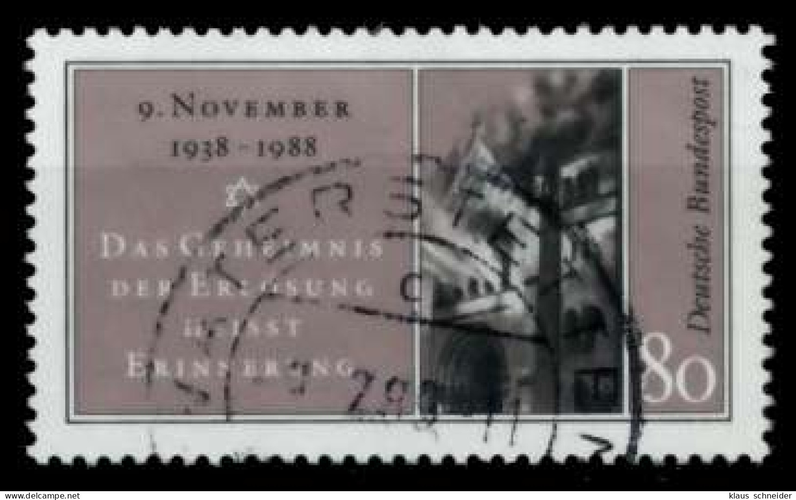 BRD 1988 Nr 1389 Zentrisch Gestempelt X8B49C6 - Used Stamps