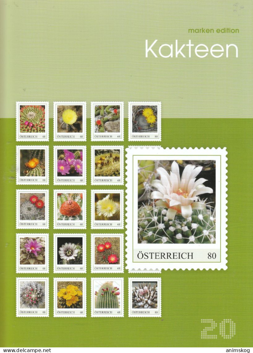 Österreich, Personalisierte Marken, Kakteen / Austria, Personalized Stamps, Cacti - Cactusses