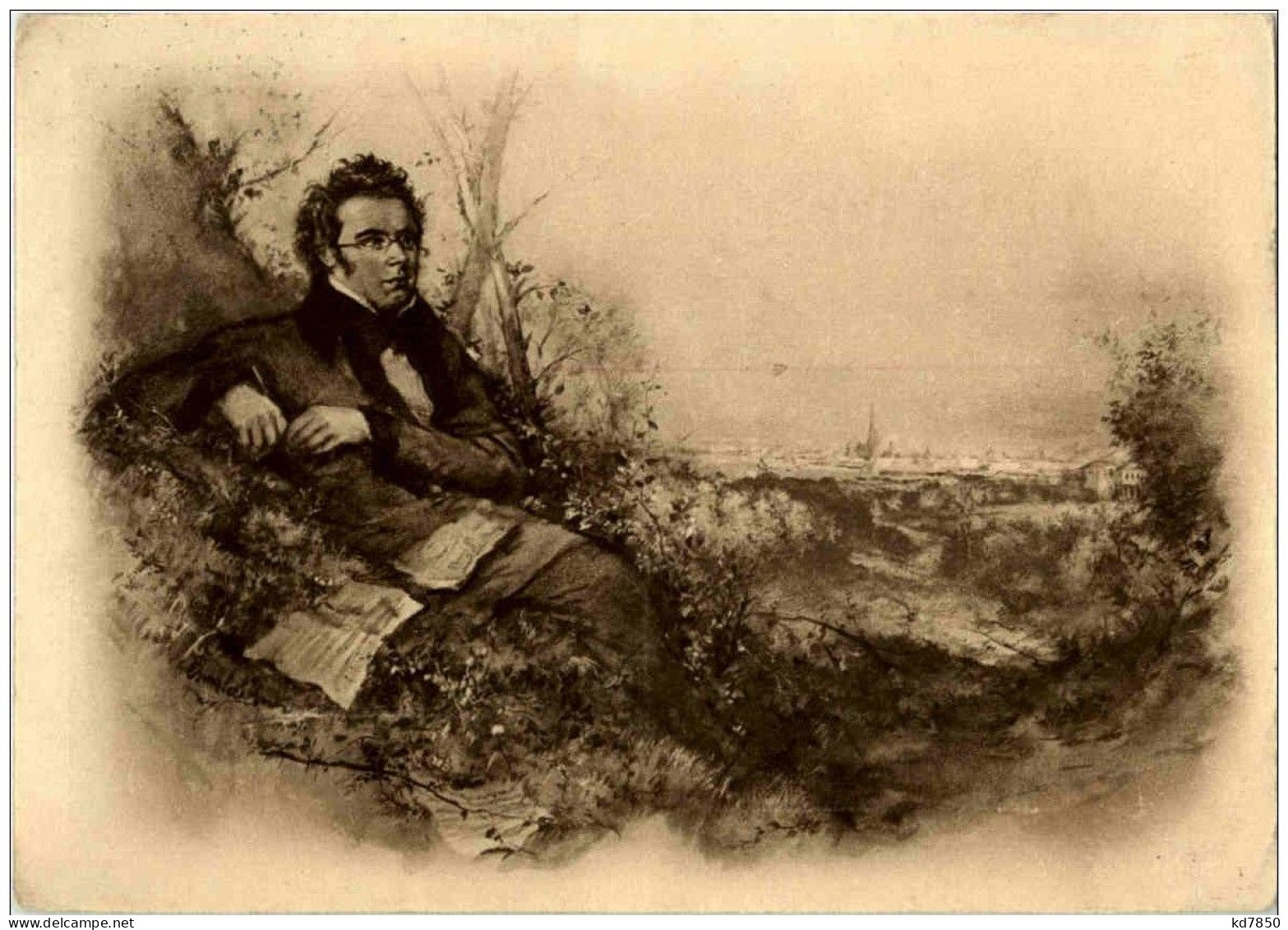 Franz Schubert - Ganzsache - Zangers En Musicus