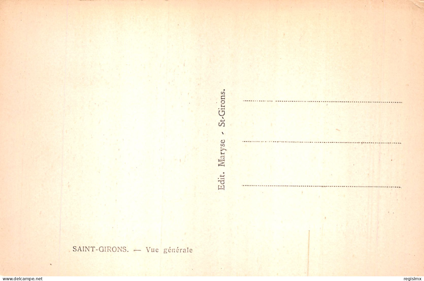 09-SAINT GIRONS-N°2115-E/0017 - Saint Girons