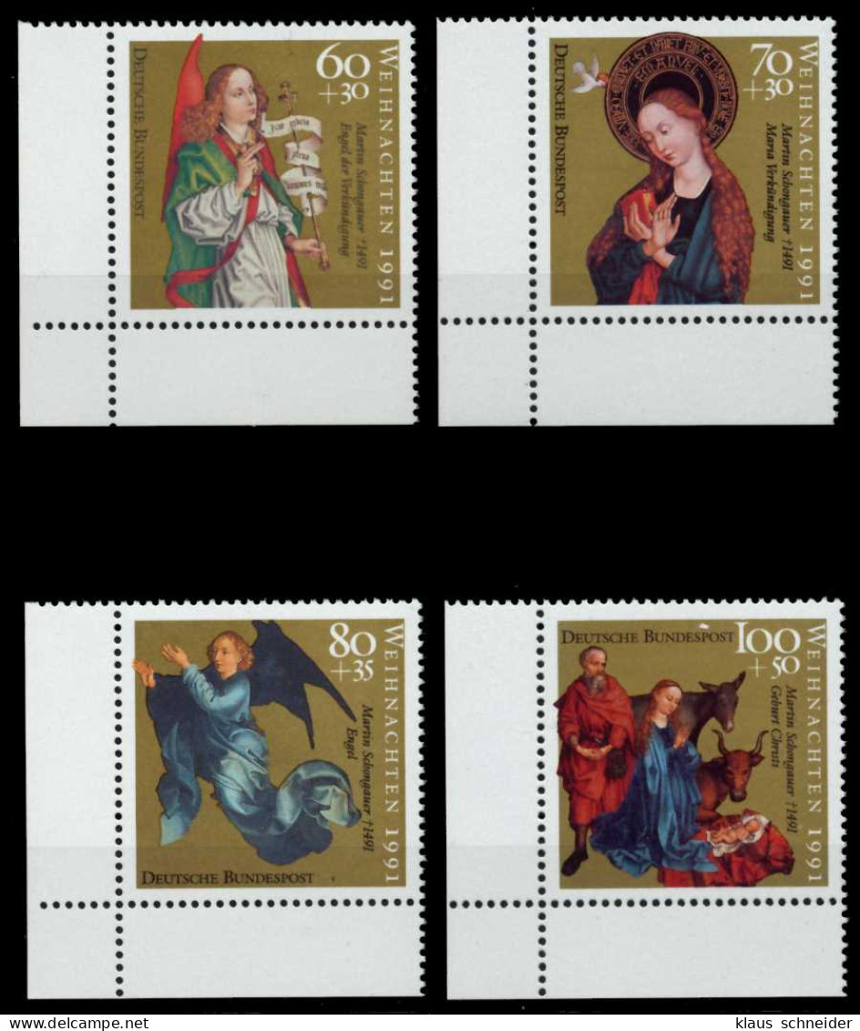 BRD 1991 Nr 1578-1581 Postfrisch ECKE-ULI X8F7CF6 - Unused Stamps