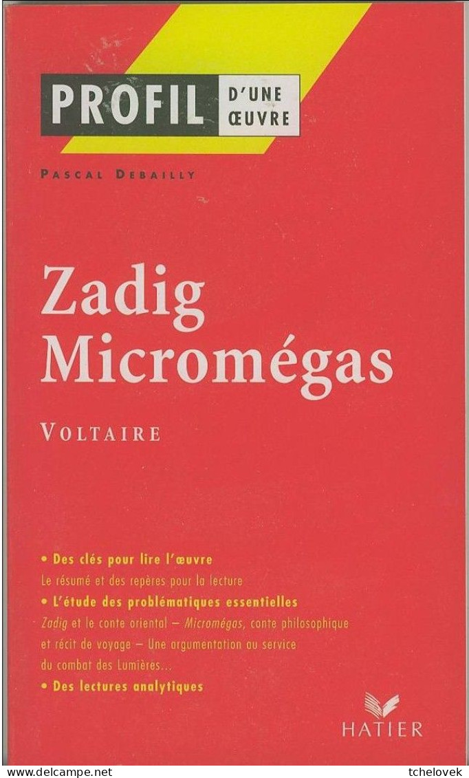 (Livres). Collection Profil : La Vénus D'Ille - Colomba De Mérimée, Phedre, Zola Au Bonheur Des Dames, Zadig Micromenas - 12-18 Jahre