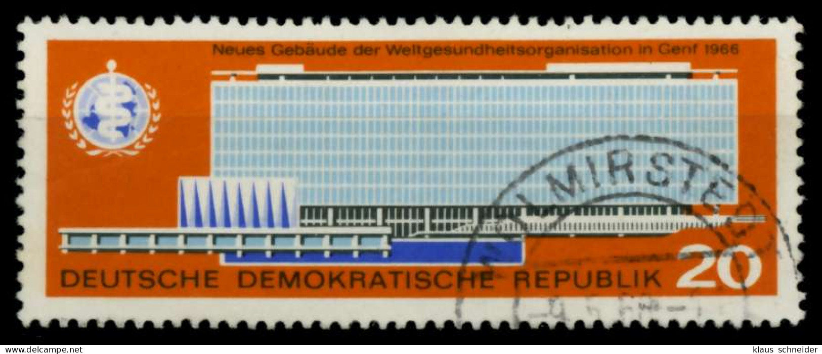 DDR 1966 Nr 1178 Gestempelt X9079AE - Gebruikt
