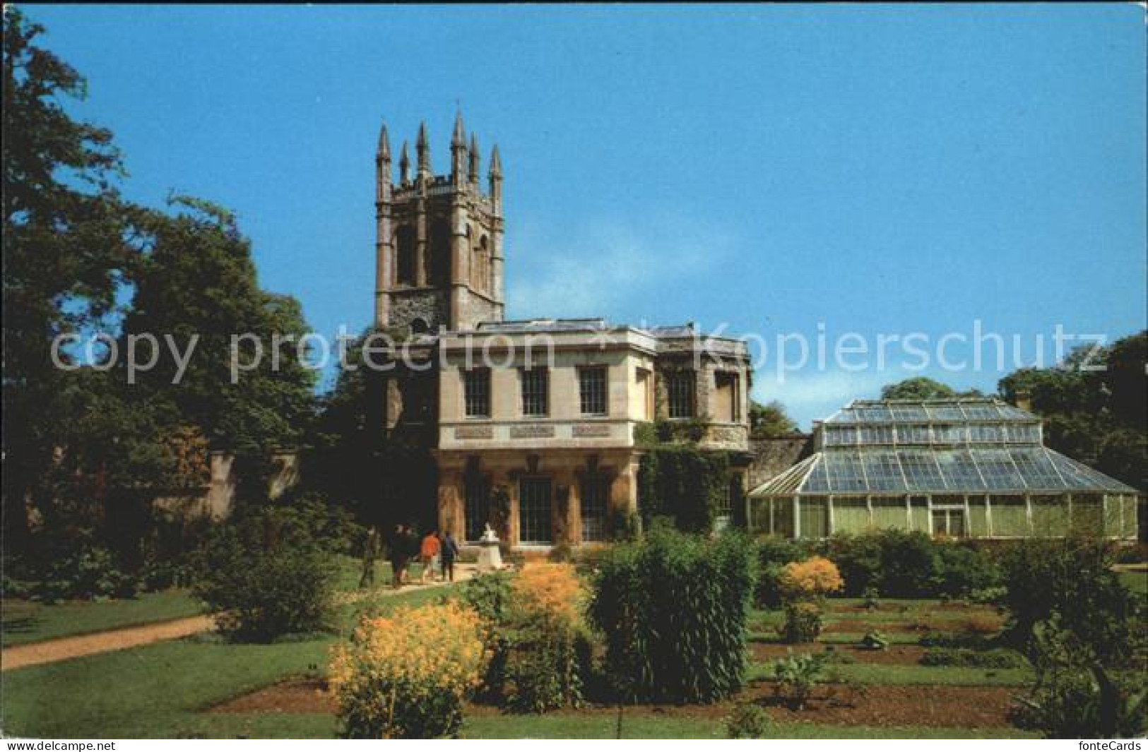 11777843 Oxford Oxfordshire Botanic Gardens And Magdalen Tower  - Autres & Non Classés